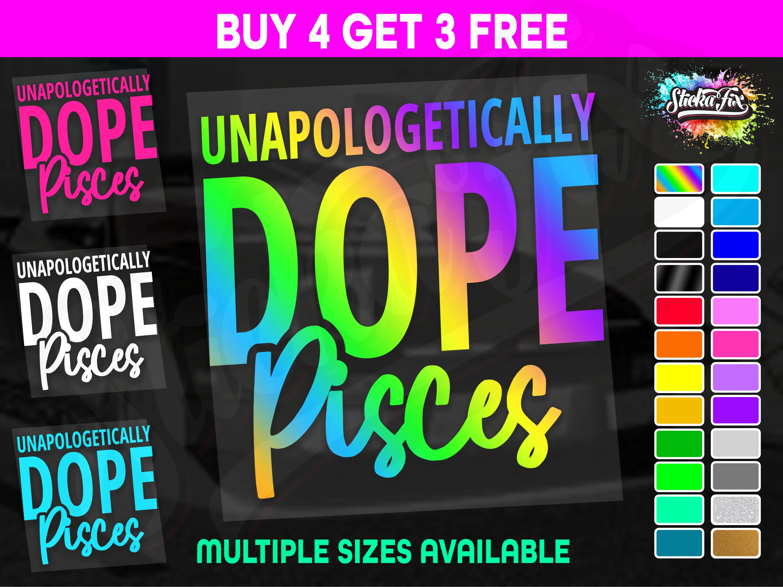 Unapologetically Dope Pisces