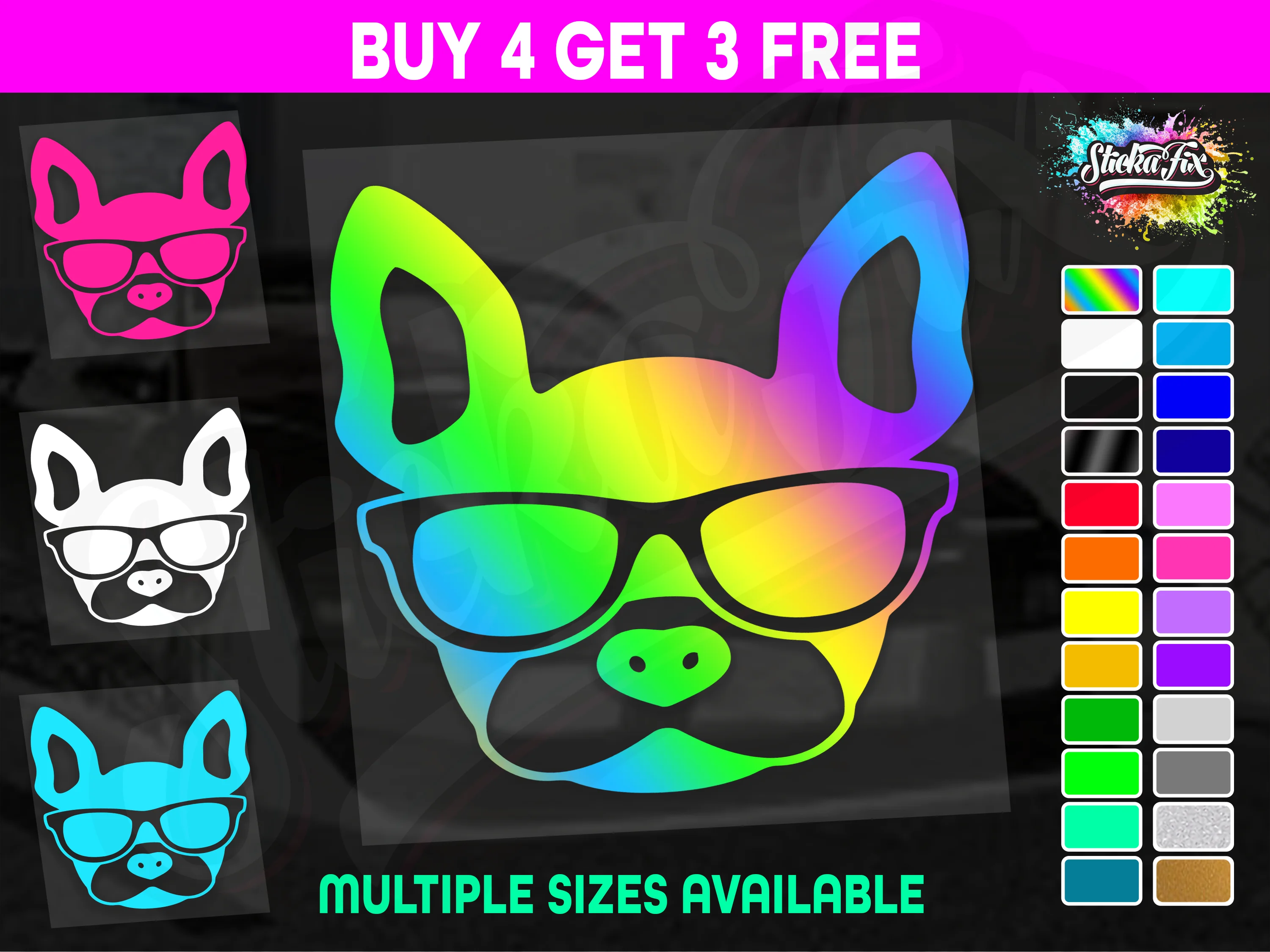 French Bulldog Glasses