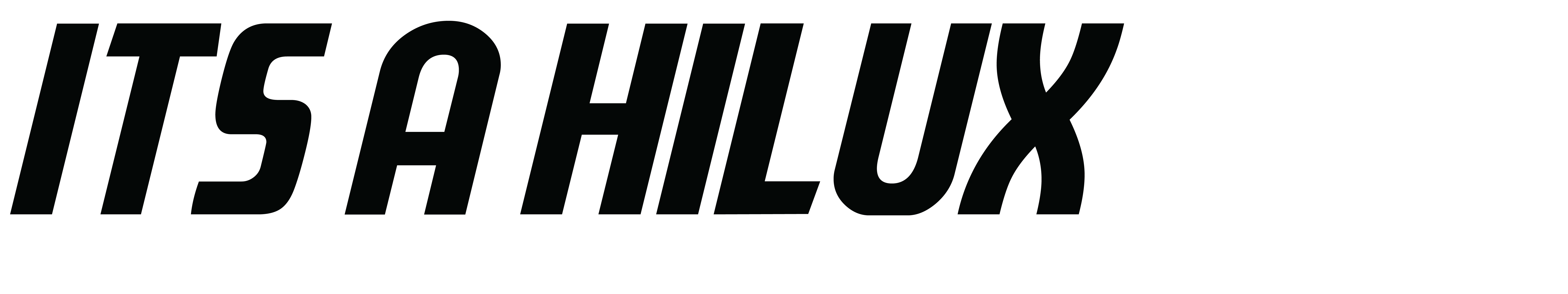 Its A Hilux