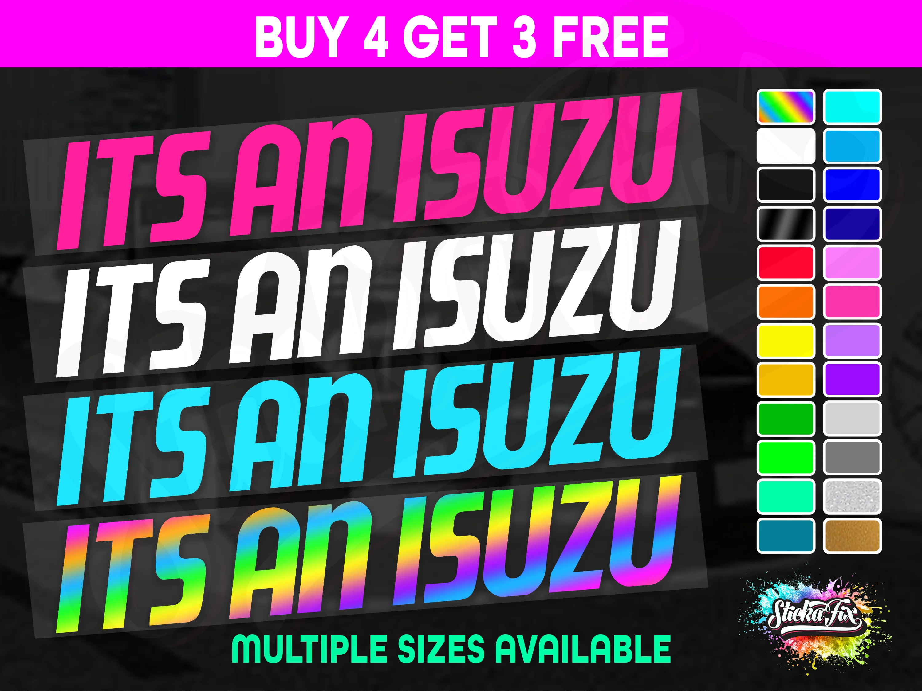 Its An Isuzu