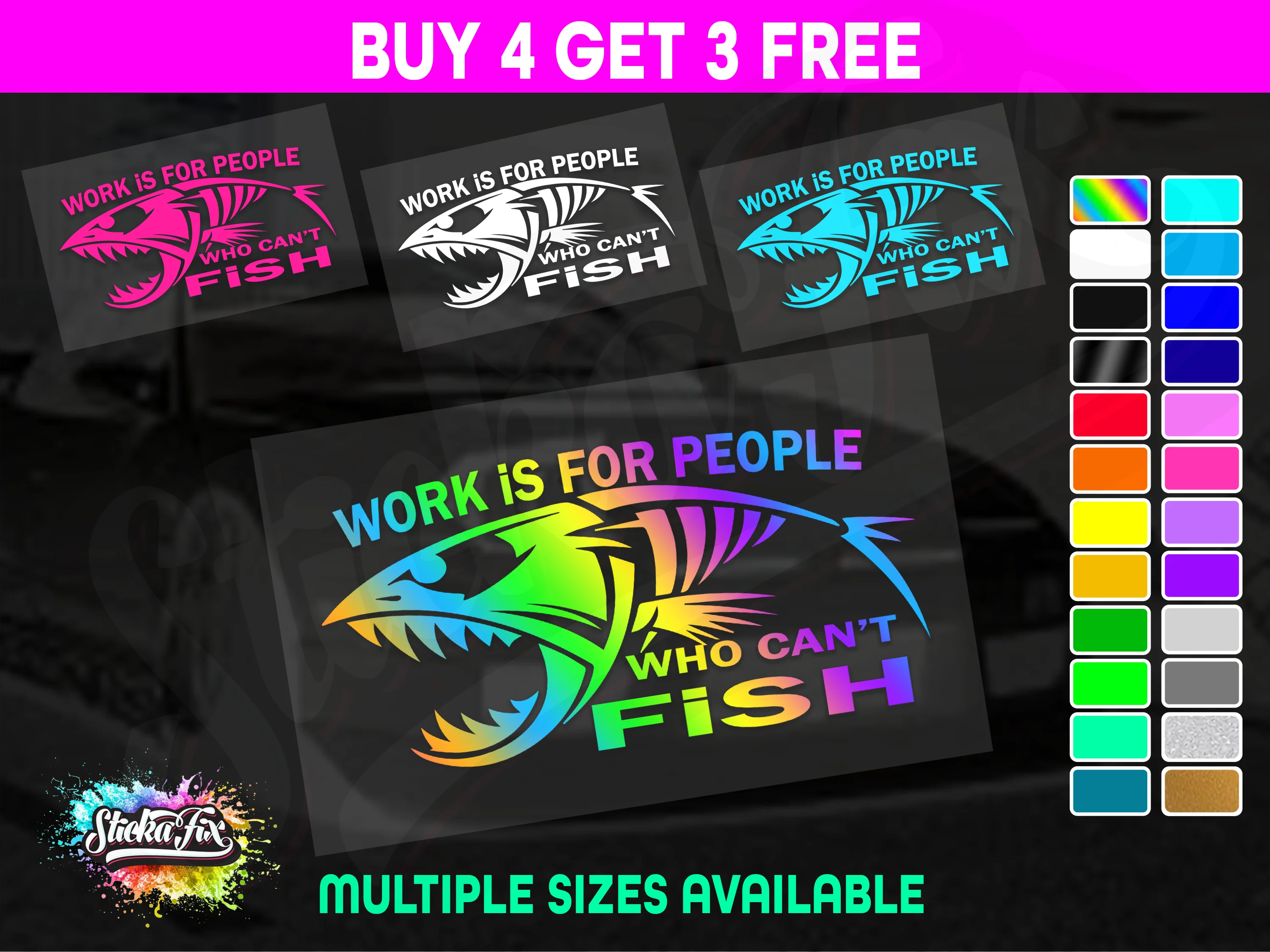 Work Is For People Who Cant Fish