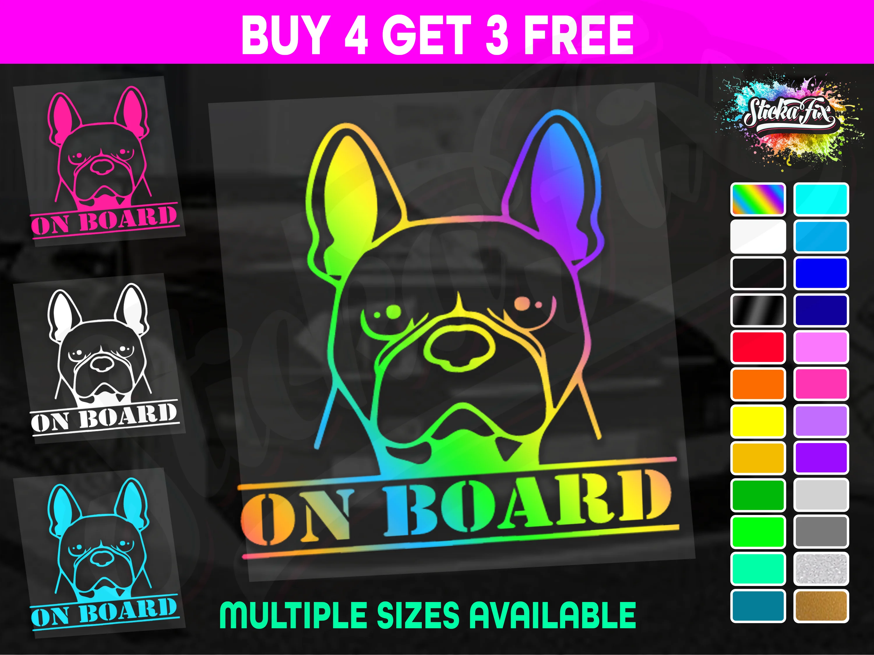 French Bulldog On Board