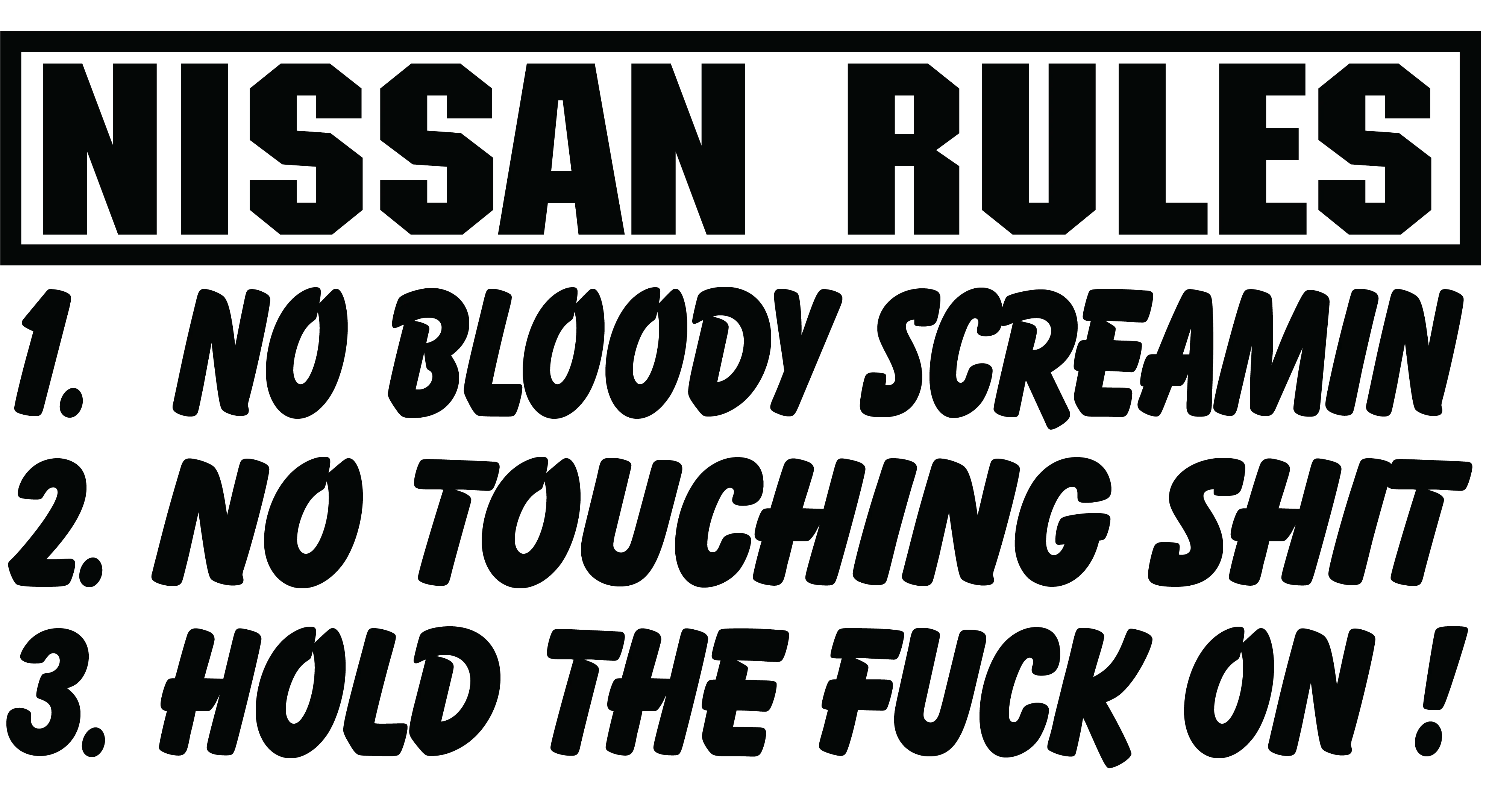 Nissan Rules