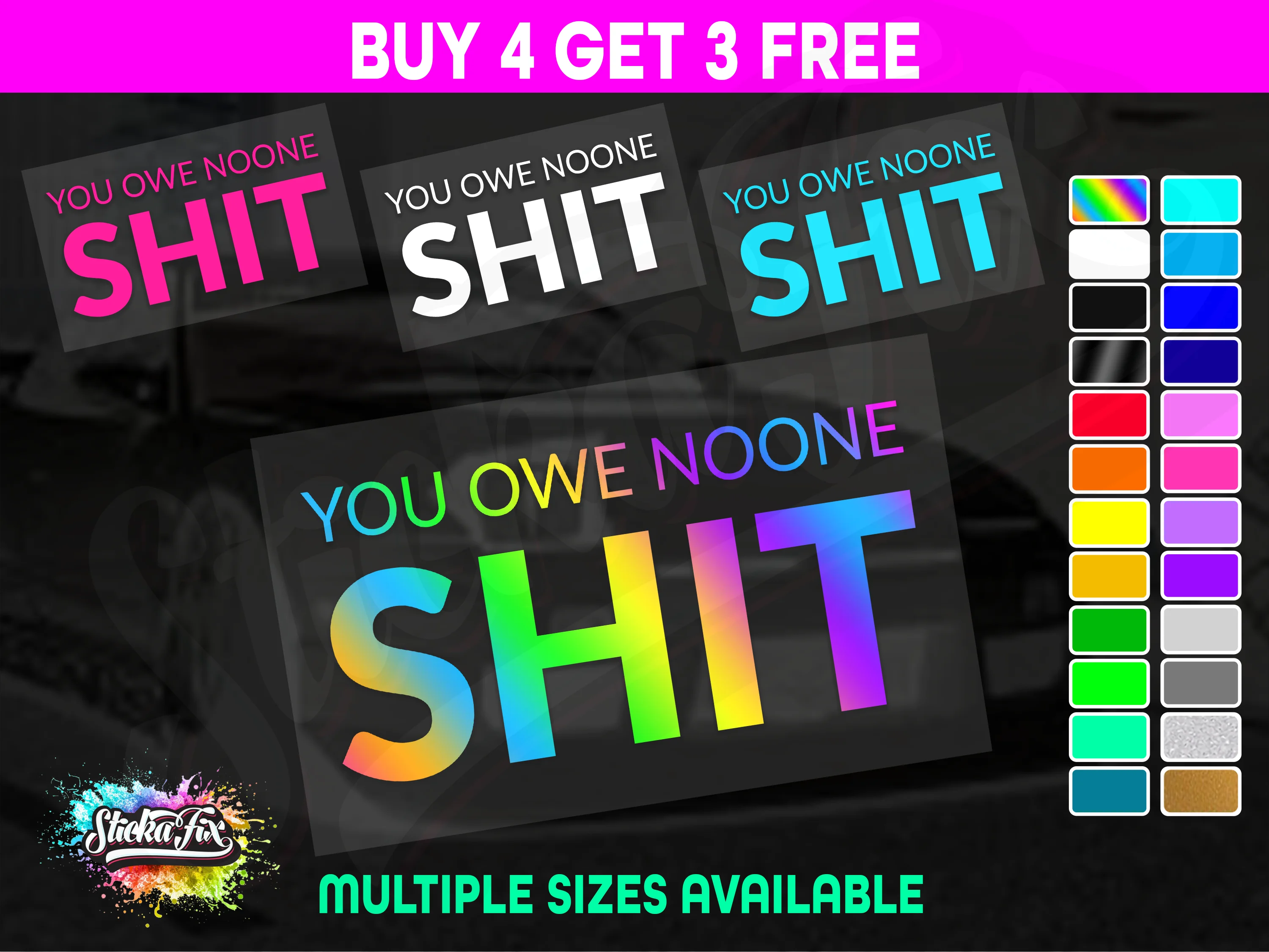 You Owe No One Shit