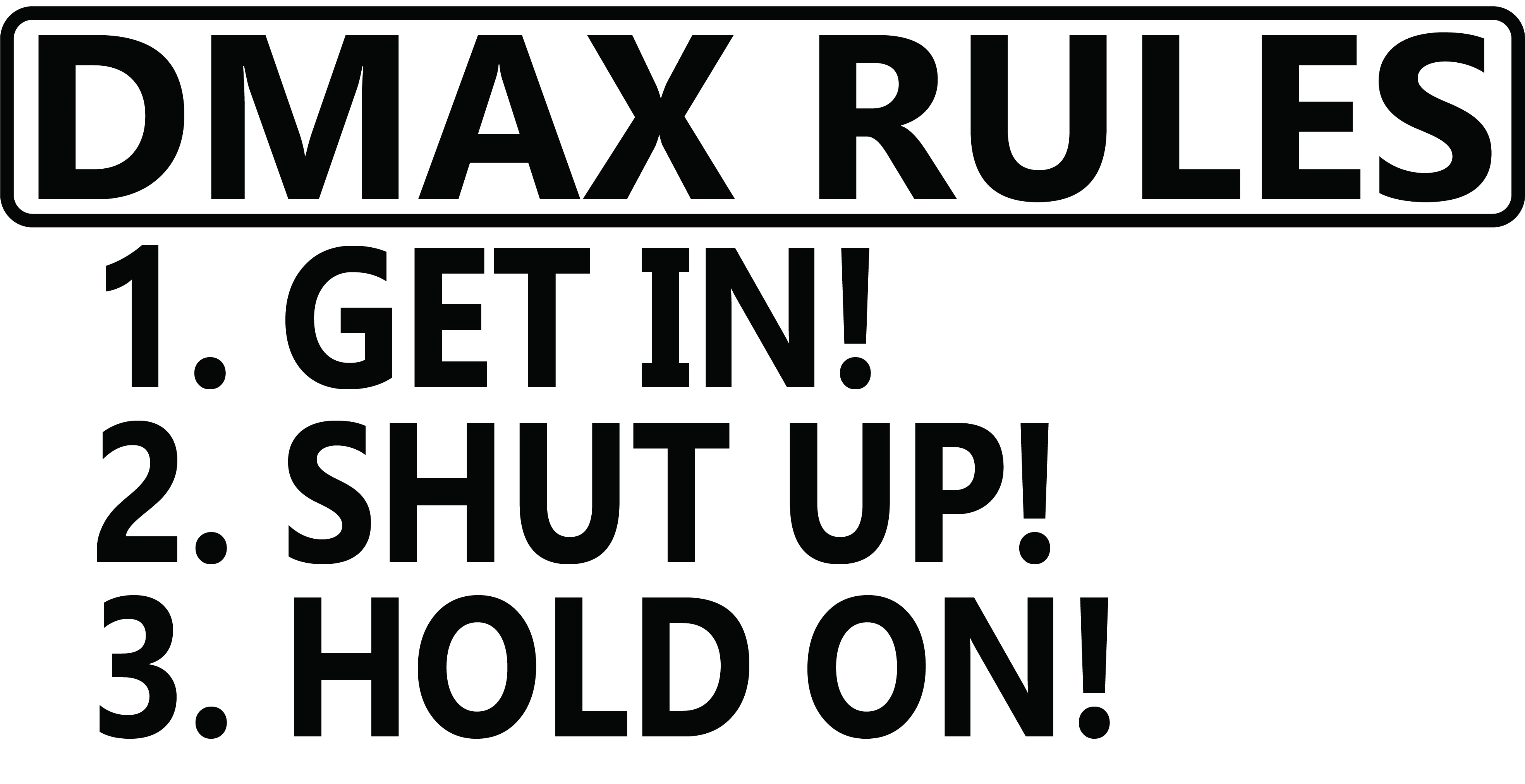 Dmax Rules