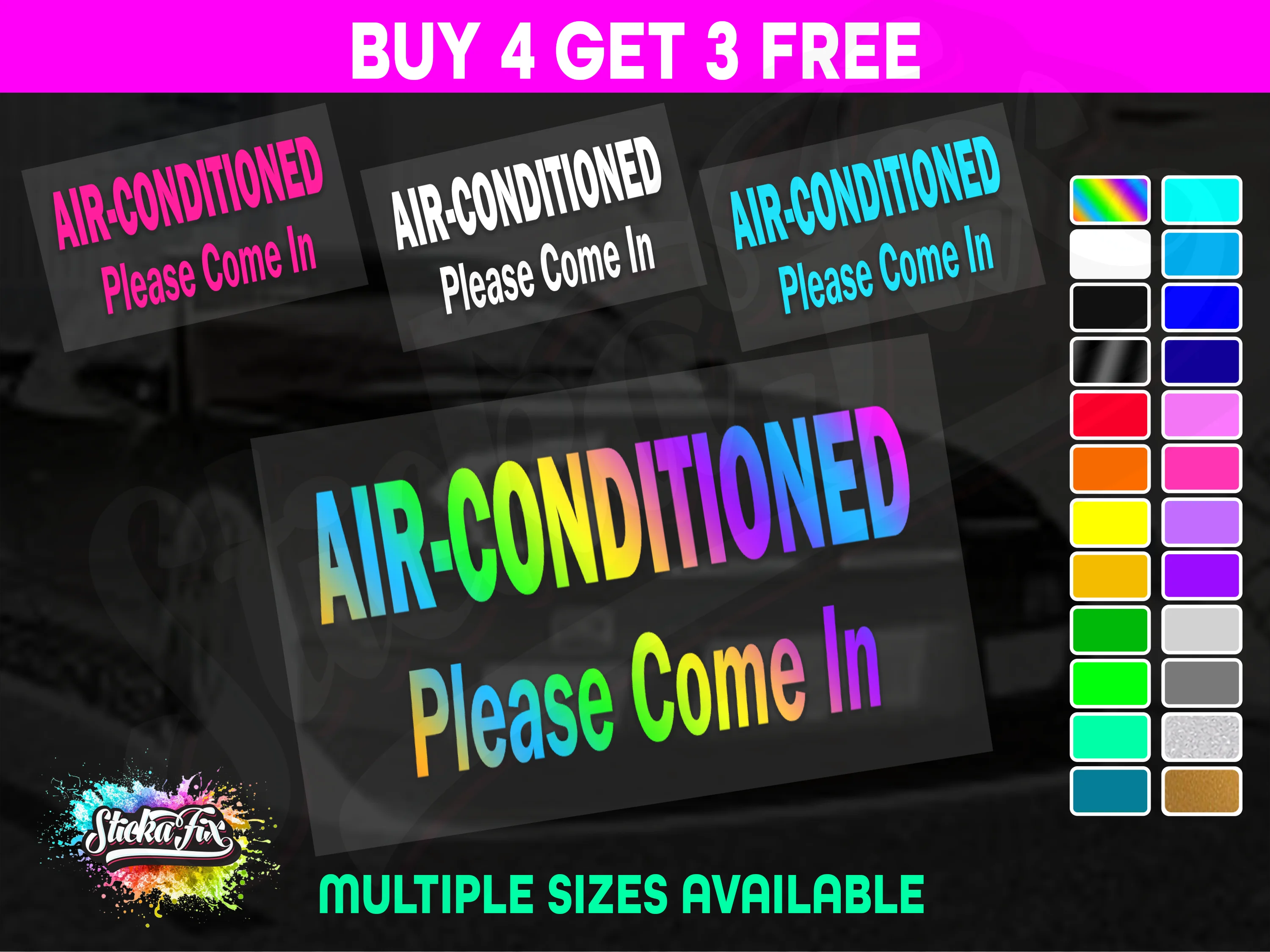 Air Conditioned Please Come