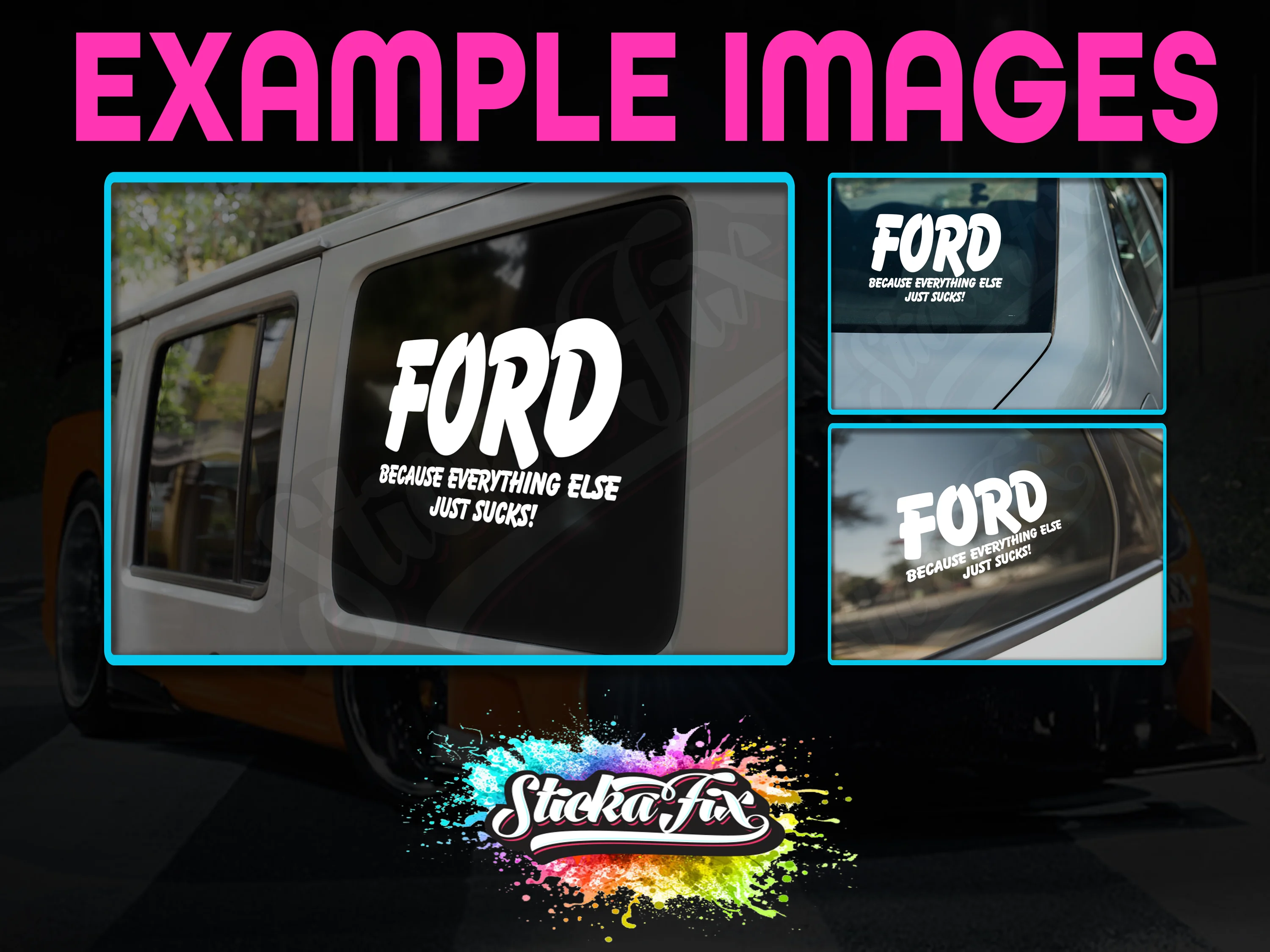 Ford Because Everything Else Just Sucks