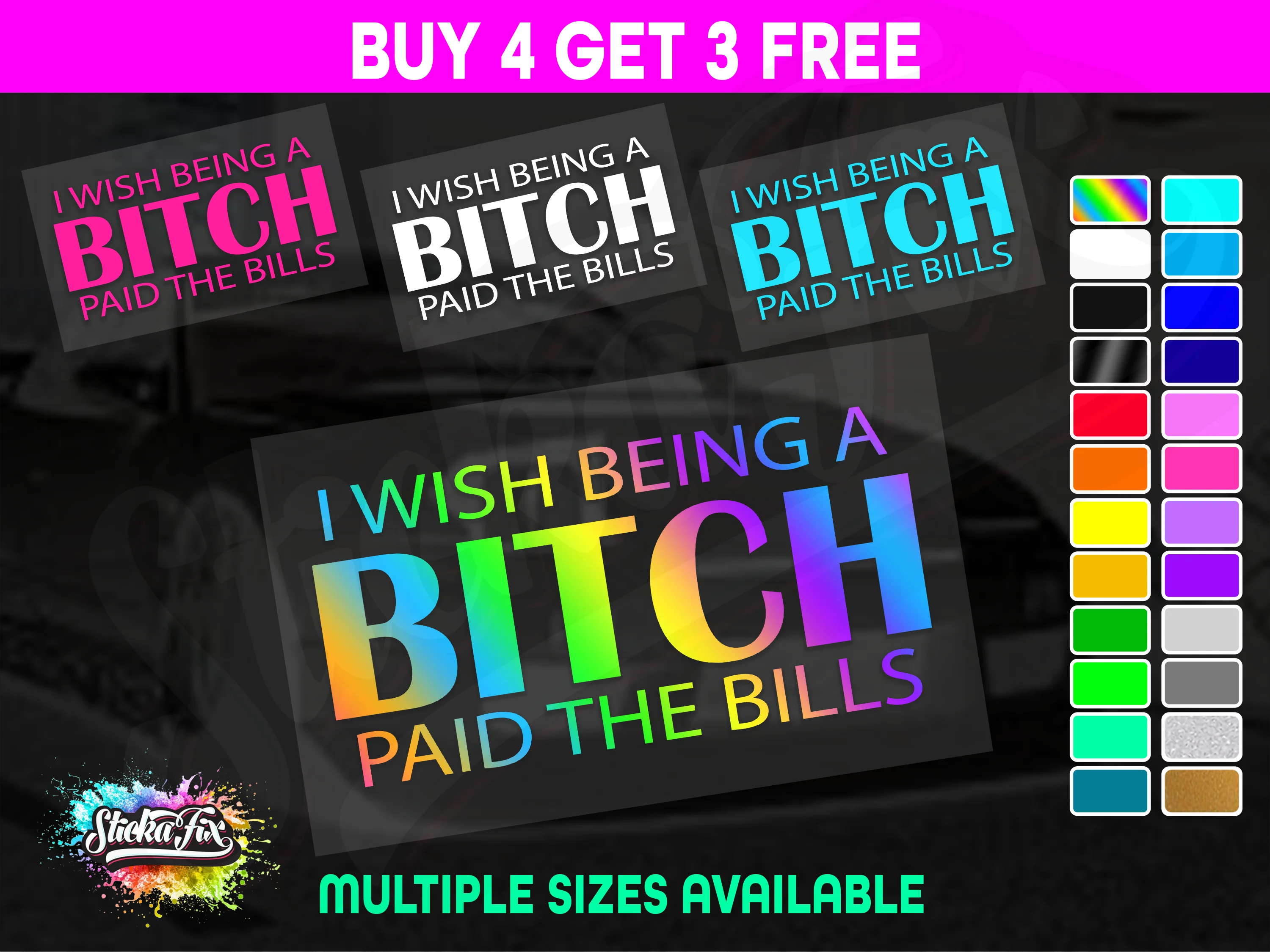 Wish Being A Bitch Paid The Bills