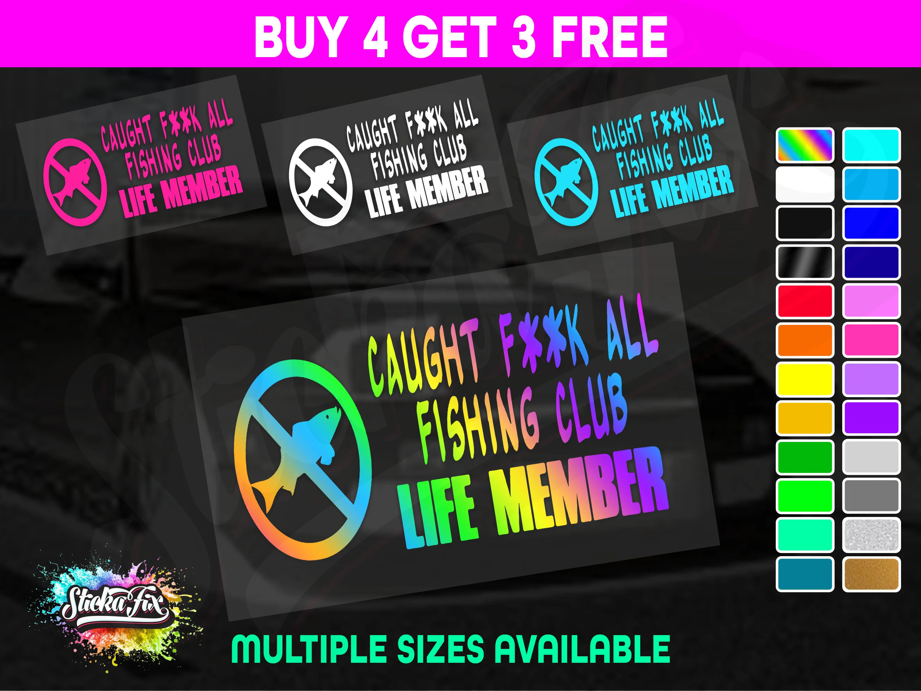 Caught F##K All Fishing Club