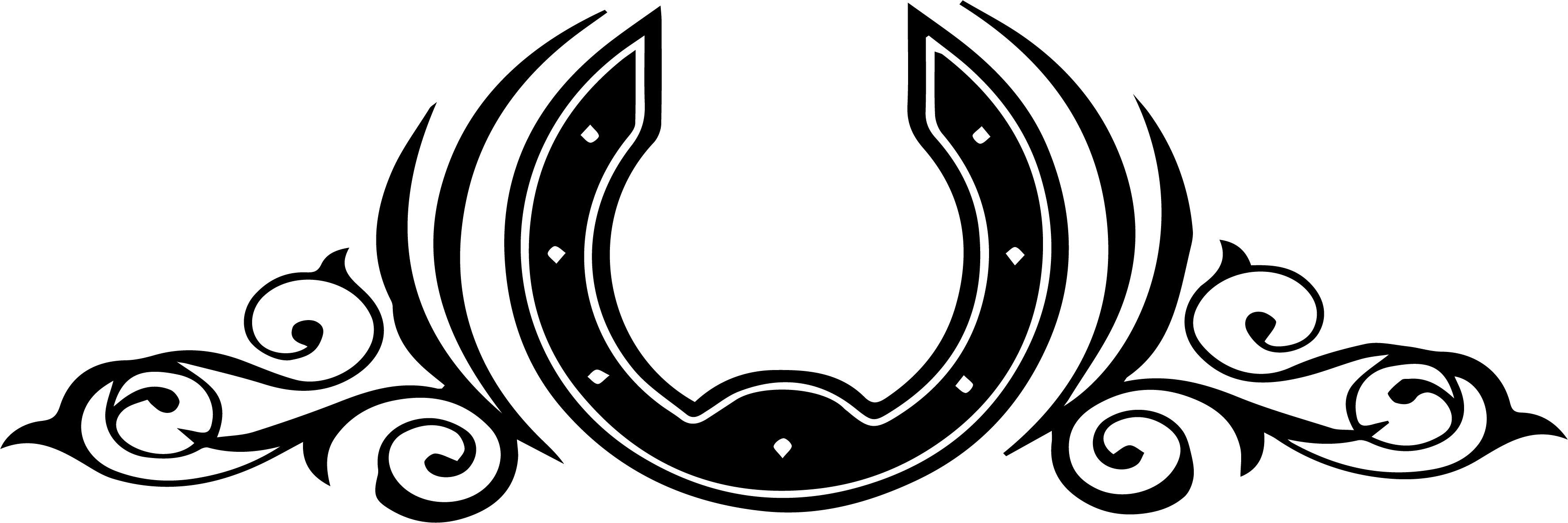 Horse Shoe Scroll