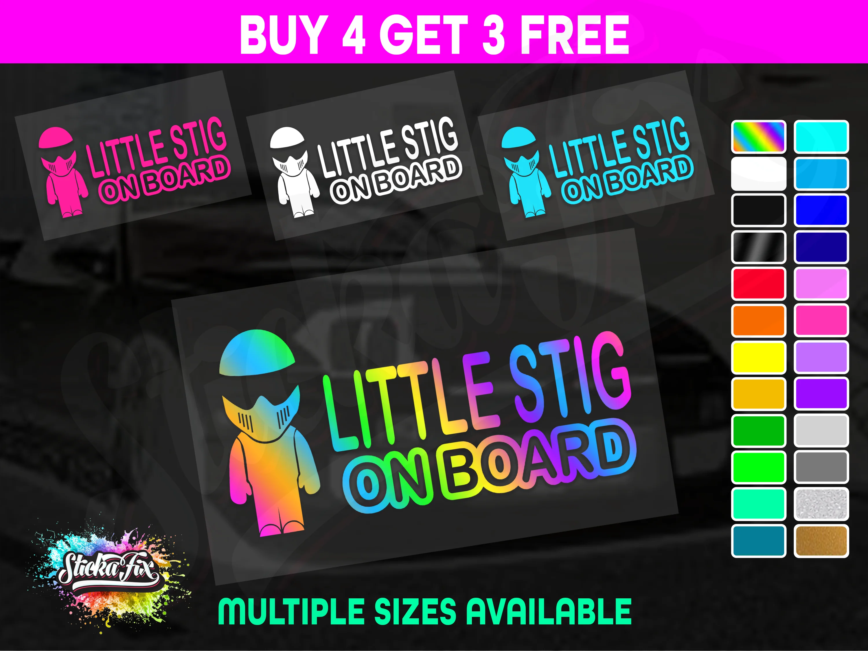 Little Stig On Board