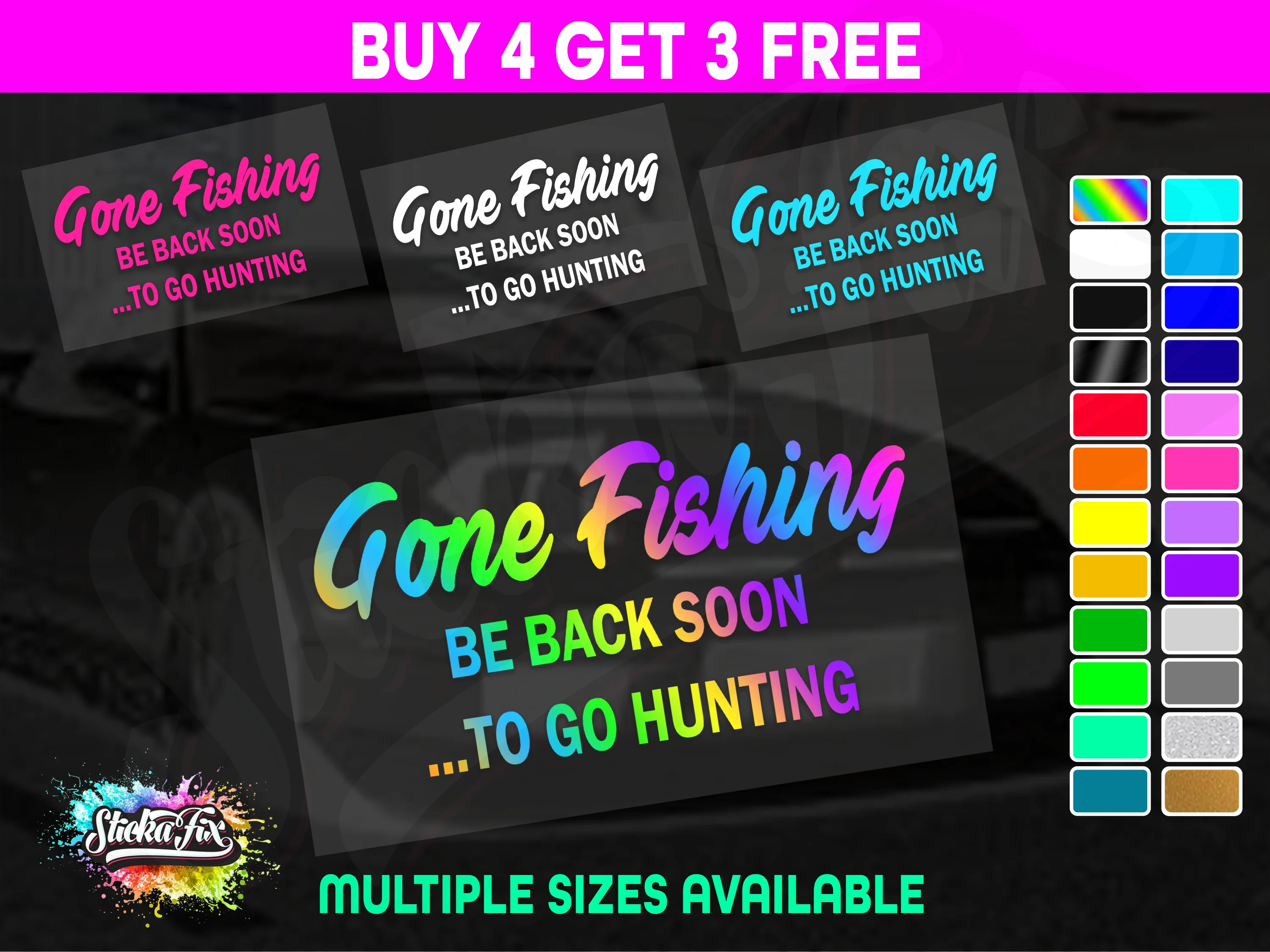 Gone Fishing BBS To Go Hunting