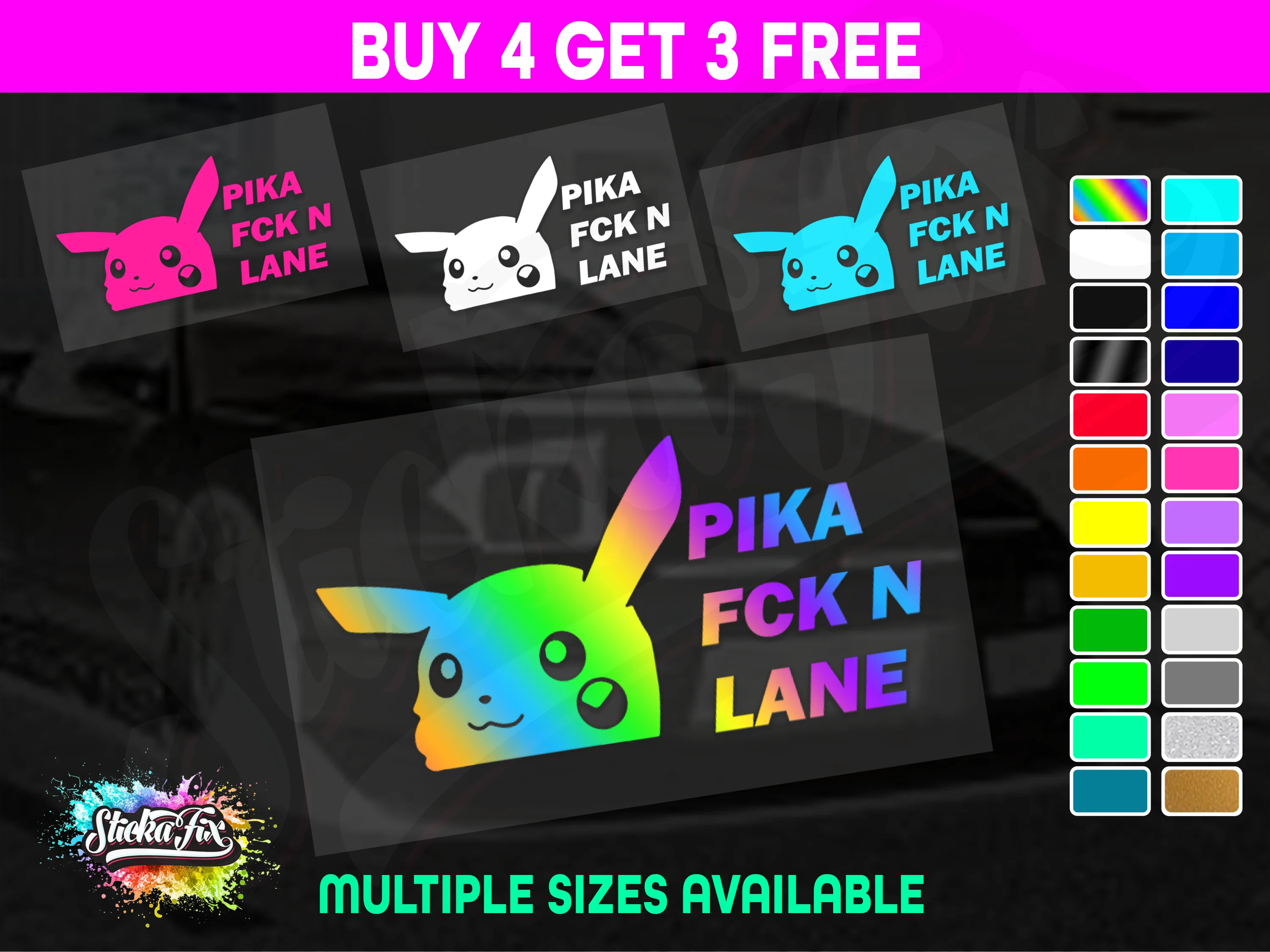 Pika FCKN Lane