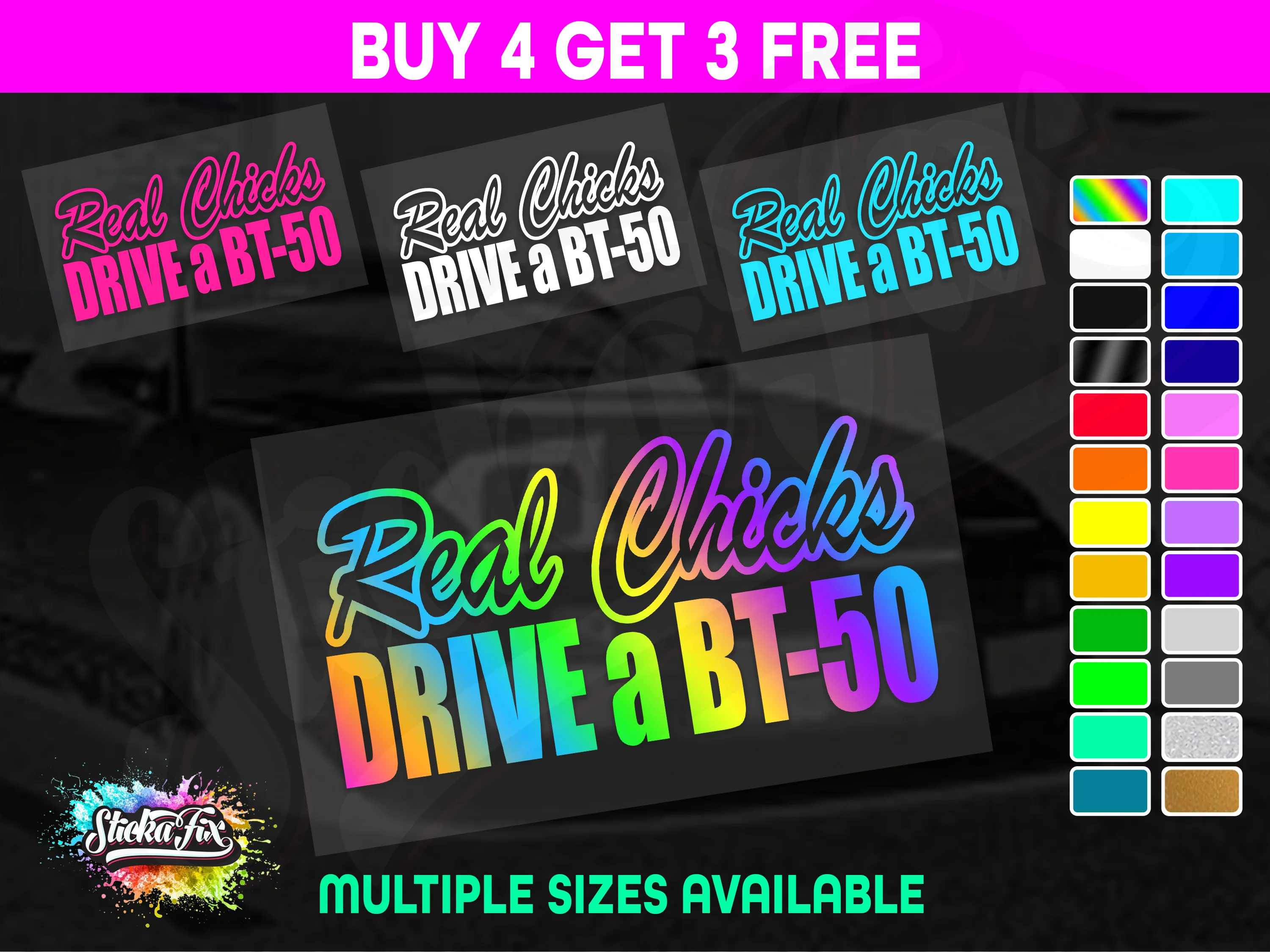 Real Chicks Drive A BT50