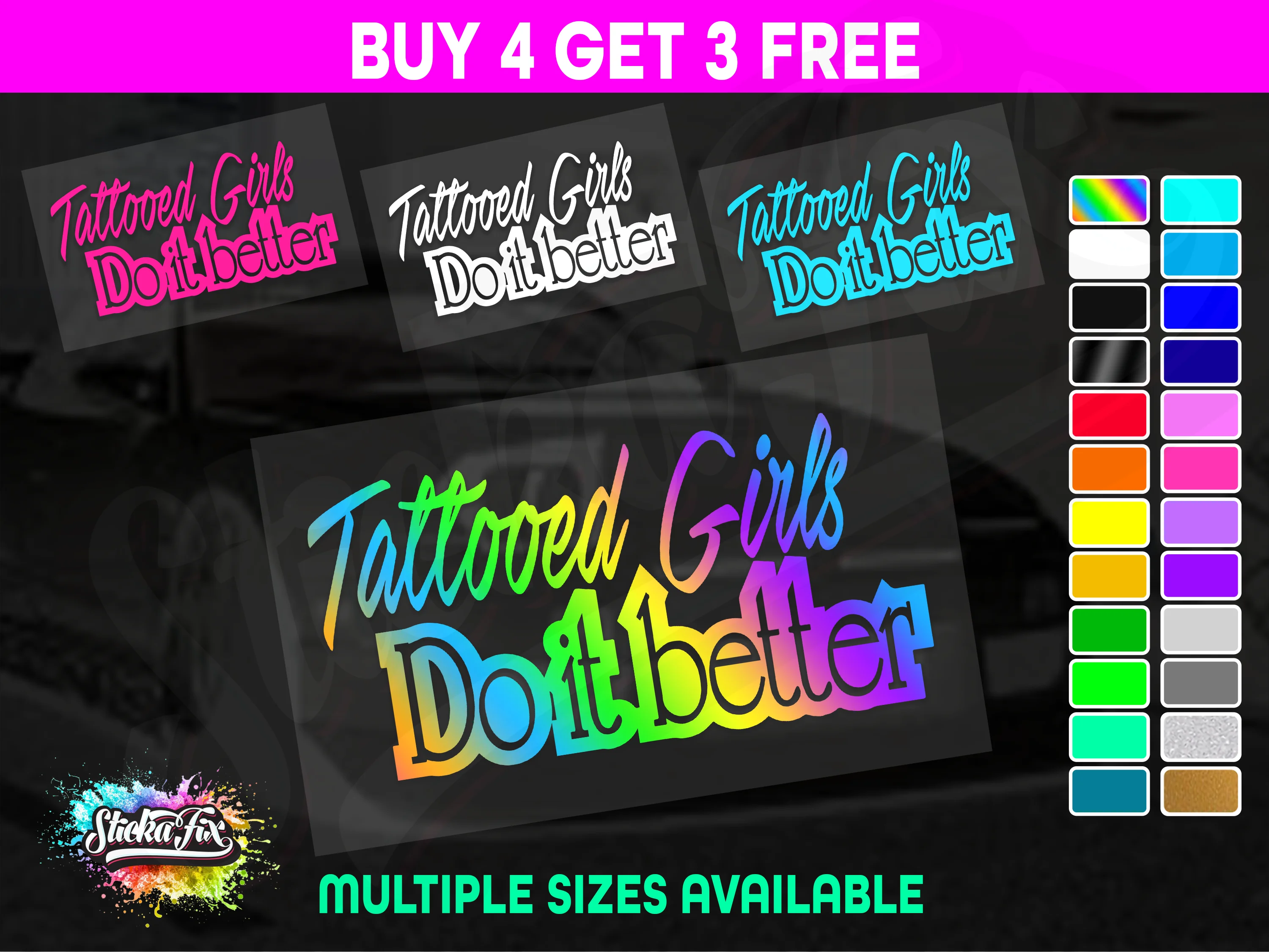 Tattooed Girls Do It Better