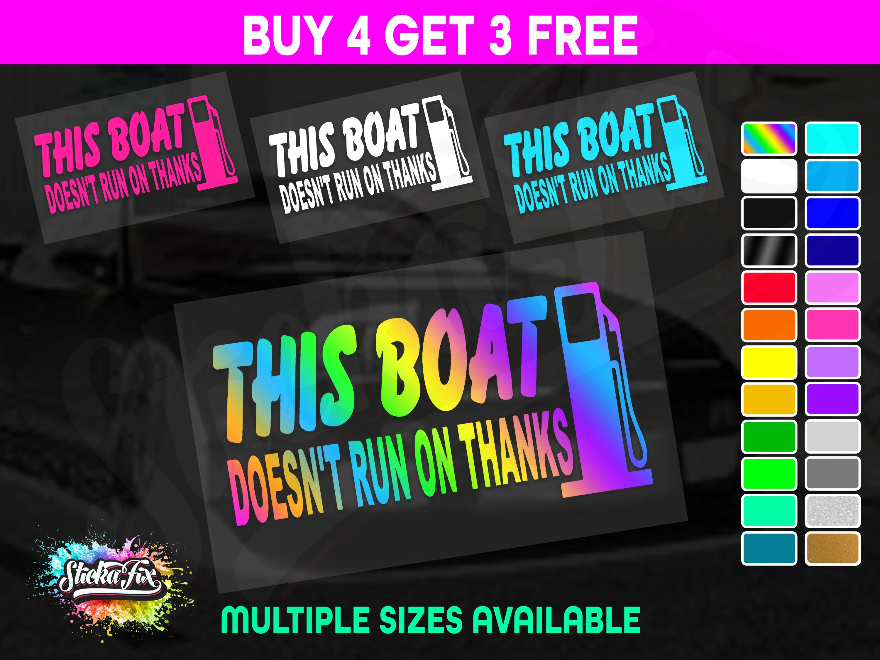 This Boat Doesn't Run On Thanks