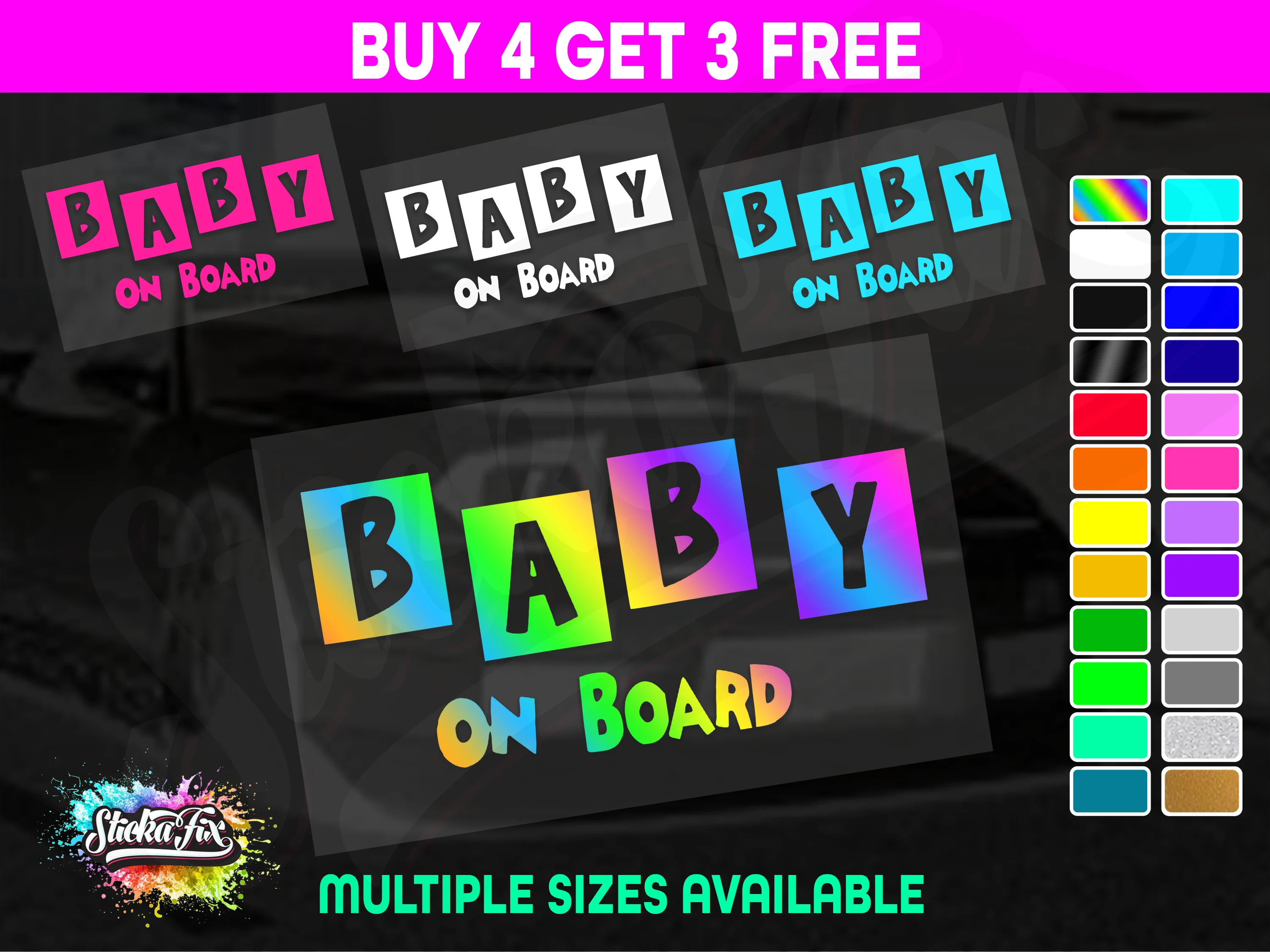 Baby on Board Blocks